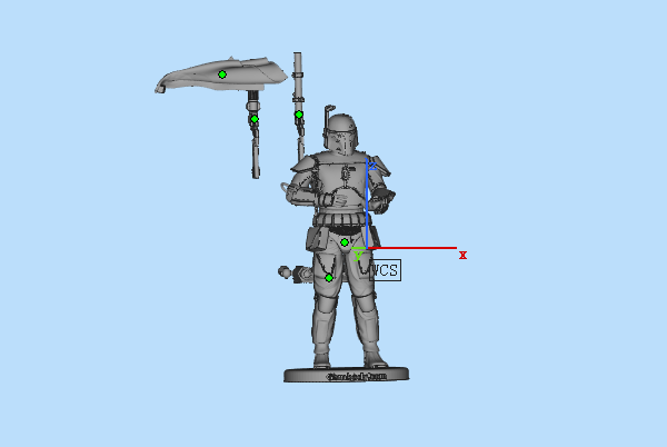 星球大戰波巴·費特3D模型文件